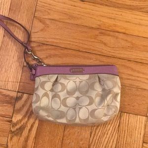 Coach Wristlet